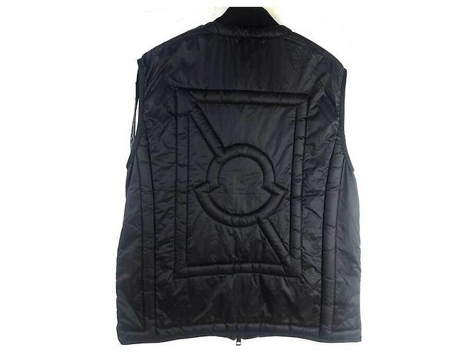 Moncler Colete acolchoado Craig Green Coupe Preto - vista 3