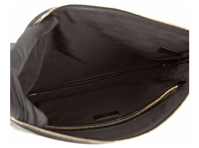 Chanel Clutch Grande Boy Caviar Nero - vista 10