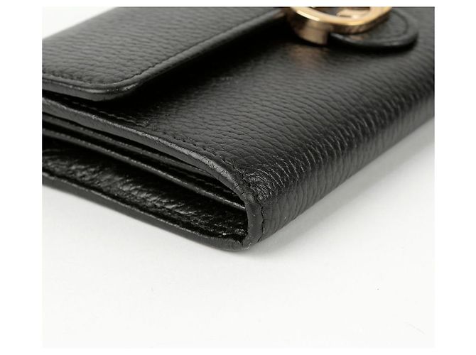Gucci Interlocking Long Wallet Black - view 6