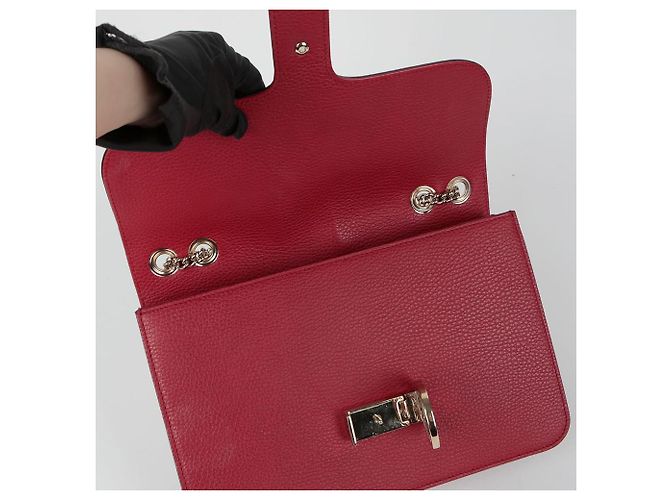 Gucci Borsa a spalla media intrecciata Rosso - vista 11