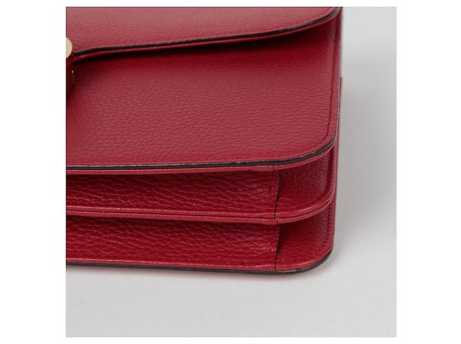 Gucci Borsa a spalla media intrecciata Rosso - vista 8
