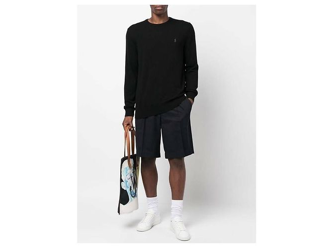Ralph Lauren Malha de lã bordada com logo de pônei - vista 5