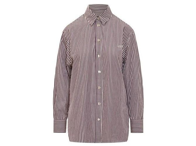 Isabel Marant Camisa a rayas ECBY - vista 4