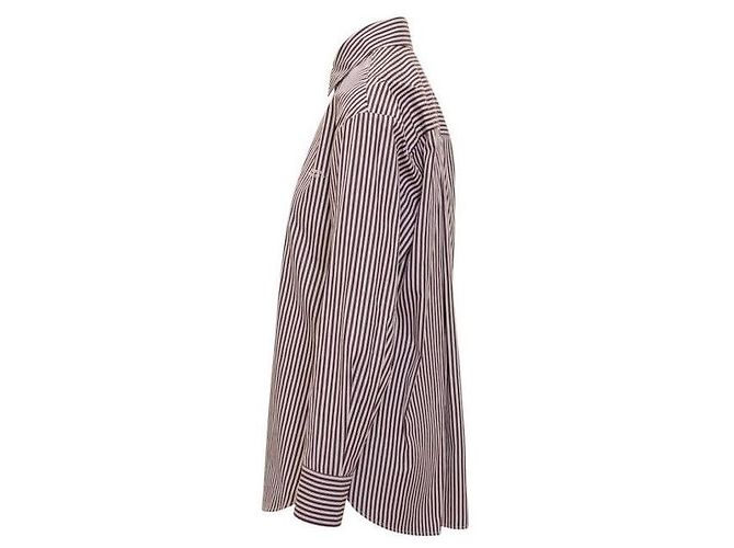 Isabel Marant Camisa a rayas ECBY - vista 6