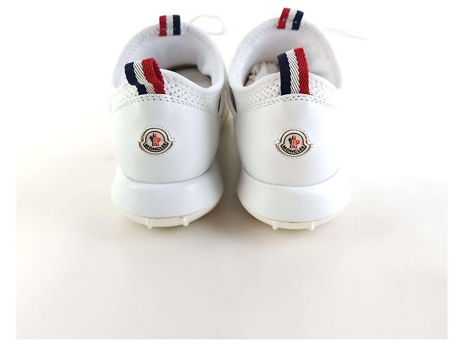Moncler Mesh-Sneaker Silber - Ansicht 4