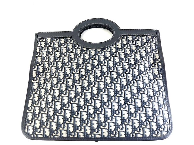 Dior Schräg gefaltete Clutch-Tote-Tasche - Ansicht 3