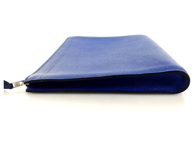 Hermès Tablet Clutch Bag Blau - Ansicht 2
