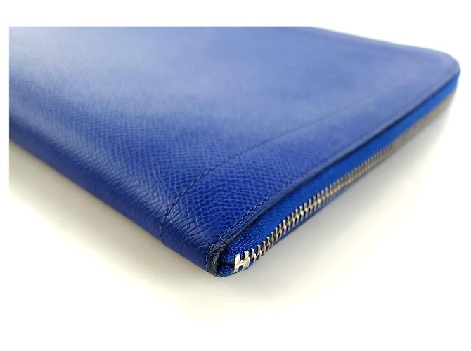 Hermès Tablet Clutch Bag Blau - Ansicht 5