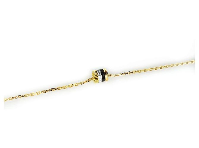 Boucheron Pulsera Quattro de Diamantes Dorado - vista 2