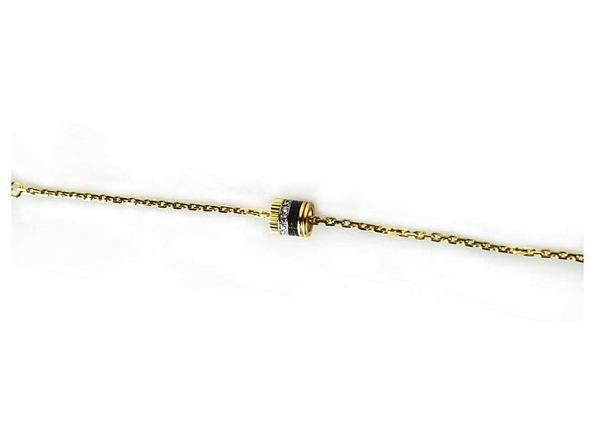 Boucheron Pulsera Quattro de Diamantes Dorado - vista 3