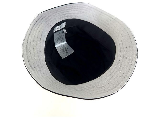 Dior Cappello bucket in tela - vista 4