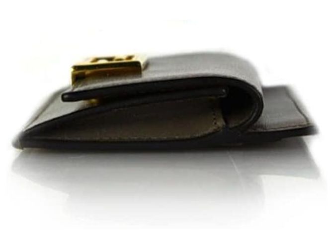 Fendi Tarjetero Baguette Dorado - vista 3