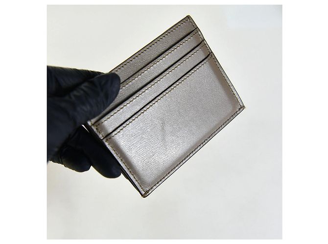 Fendi Tarjetero Baguette Dorado - vista 5