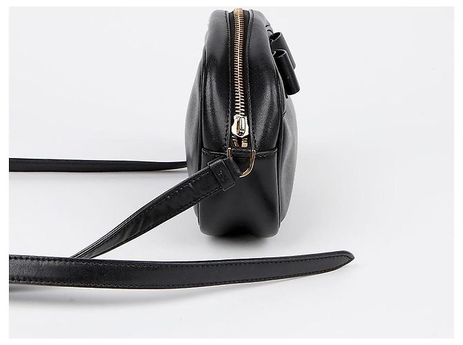 Salvatore Ferragamo Borsa a tracolla con fiocco sulla spalla - vista 6