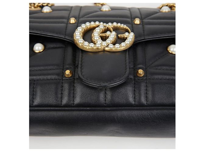 Gucci Borsa a Spalla Incrociata GG Marmont Small - vista 10