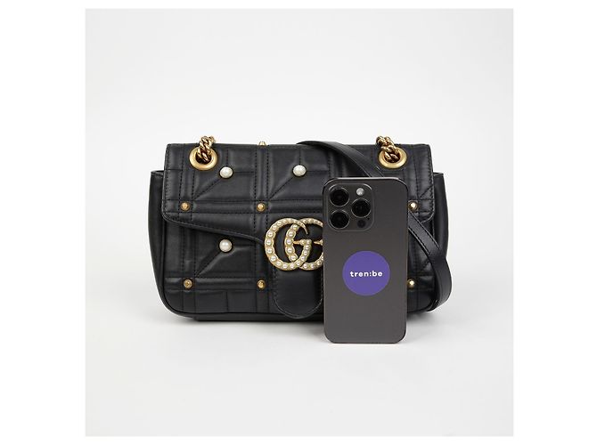 Gucci Borsa a Spalla Incrociata GG Marmont Small - vista 13