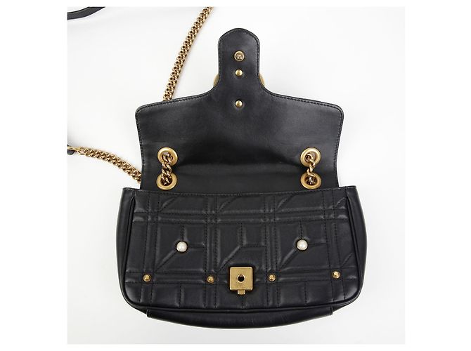 Gucci Borsa a Spalla Incrociata GG Marmont Small - vista 14