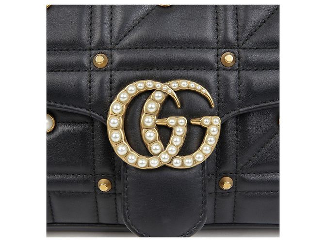 Gucci Borsa a Spalla Incrociata GG Marmont Small - vista 2