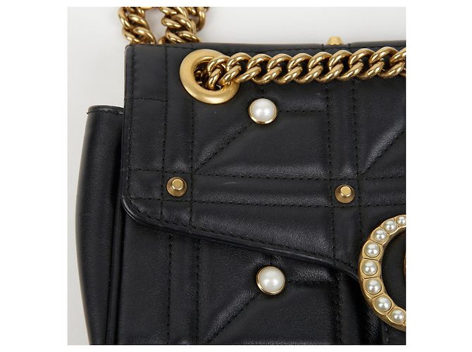 Gucci Borsa a Spalla Incrociata GG Marmont Small - vista 3