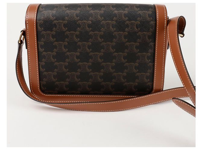 Céline Borsa a Spalla Triopé Media Classica Marrone - vista 4