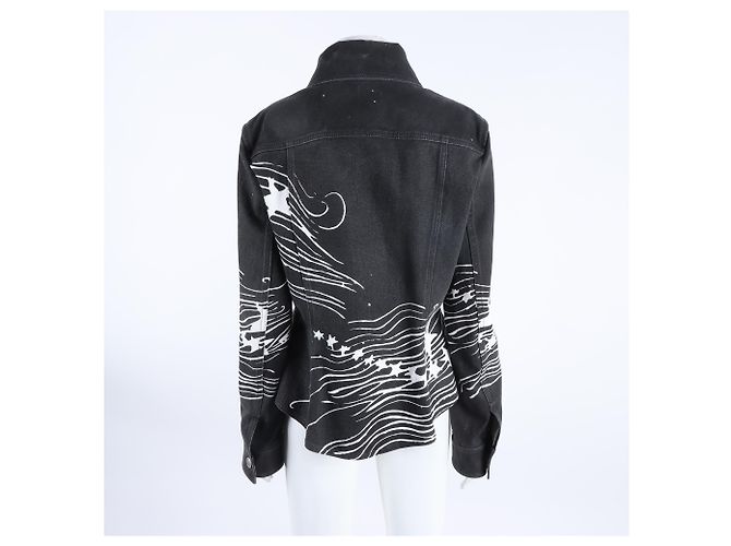 Chanel Jeansjacke Blau - Ansicht 3