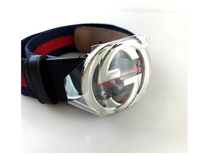 Gucci Interlocking Web Strap Belt Multiple colors - view 3
