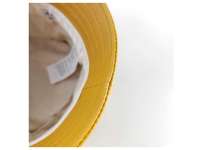 Loewe Anagram Leder Bucket Hat Orange - Ansicht 5