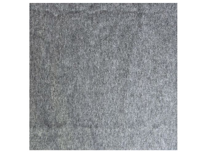 Saint Laurent Bufanda de cachemira bordada Castaño - vista 3