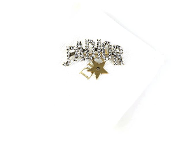 Dior Spilla con Logo in Cristallo Multicolore - vista 4