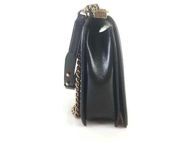 Boy Chanel Borsa a spalla con pattina per ragazzo Nero - vista 2