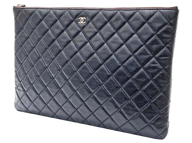 Chanel Clutch Caviar Large Multicolore - vista 2