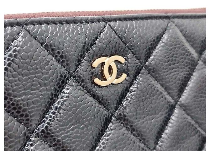 Chanel Clutch Caviar Large Multicolore - vista 7