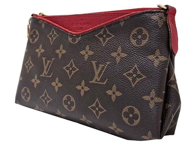 Louis Vuitton Borsa a tracolla Pallas Clutch Nero - vista 2