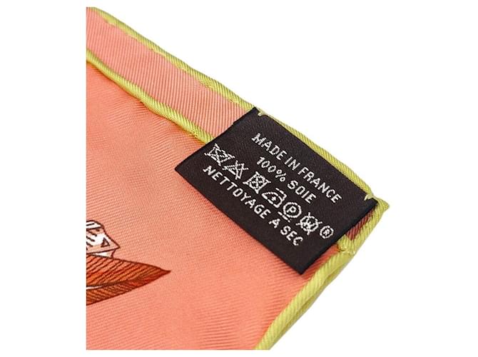 Hermès Pañuelo de seda Roja - vista 5