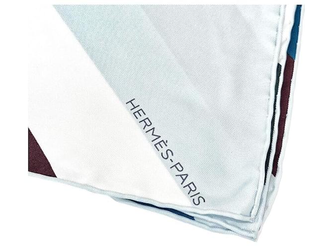 Hermès Pañuelo de seda Azul - vista 2
