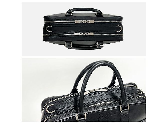 Maletín Neo Alexander en Taiga de Louis Vuitton Negro - vista 20