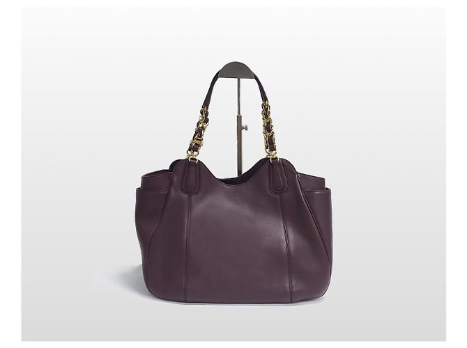 Salvatore Ferragamo Borsa Tote e a Spalla Gancini Melinda Porpora - vista 3