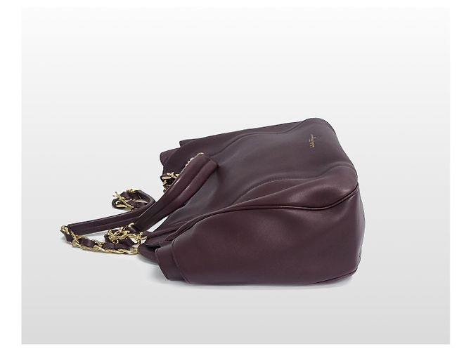 Salvatore Ferragamo Borsa Tote e a Spalla Gancini Melinda Porpora - vista 5