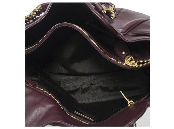 Salvatore Ferragamo Borsa Tote e a Spalla Gancini Melinda Porpora - vista 8