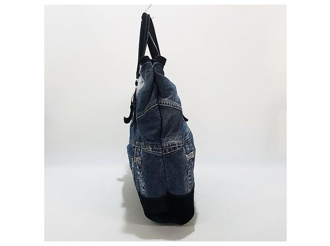 Dolce & Gabbana Borsa grande a spalla in denim Multicolore - vista 4