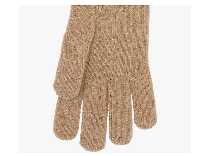 Ralph Lauren Pony Kabelstrick Damenhandschuhe Orange - Ansicht 7