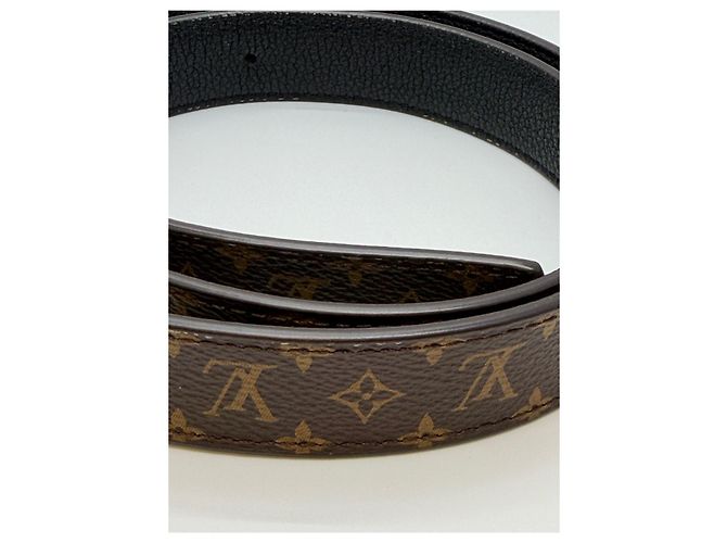 Louis Vuitton Monogram Reversible Belt Black - view 10