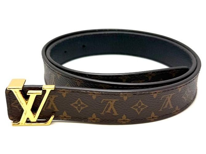 Louis Vuitton Monogram Reversible Belt Black - view 3