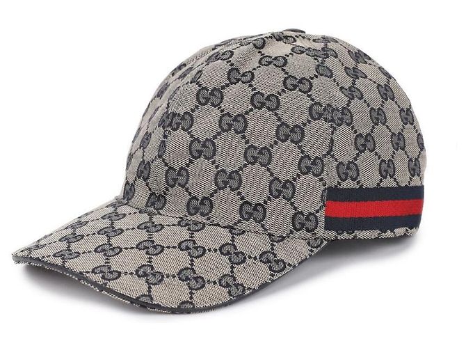 Gucci Boné masculino em lona GG original Web - vista 4