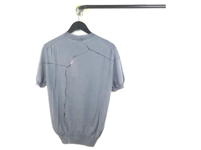 Dior Logo Short Sleeve Knit White - view 3