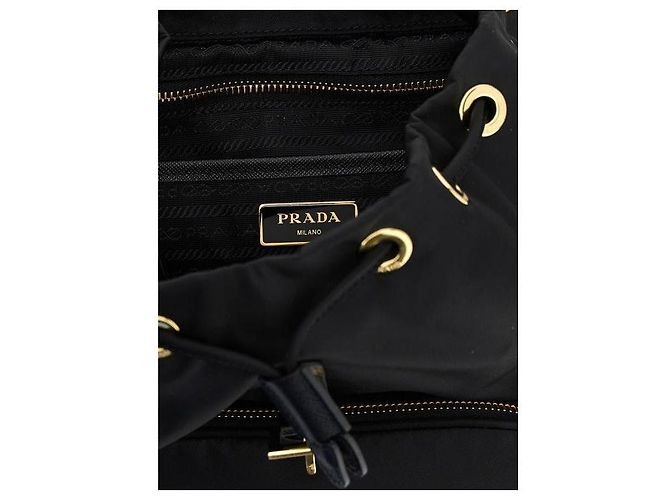 Prada Small Recycled Nylon Backpack OOO - view 7