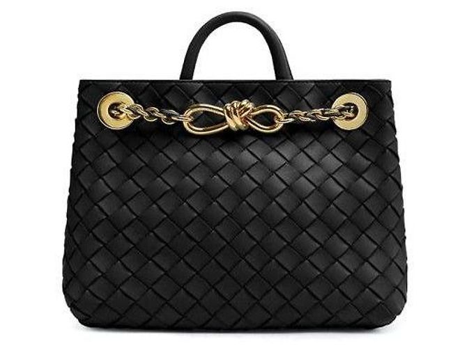 Bottega Veneta Borsa tote piccola Nero - vista 4