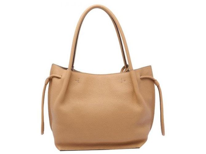 Tod's Borsa a secchiello senza tempo media in cuoio Arancione - vista 5