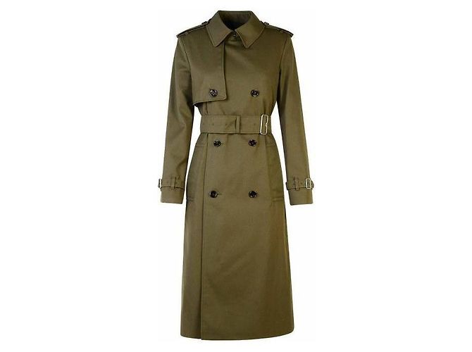 Burberry Trench coat largo de mezcla de algodón Dorado - vista 4