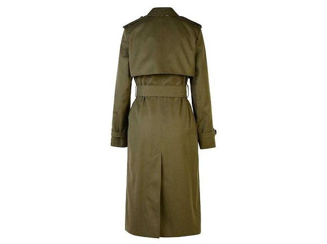 Burberry Trench coat largo de mezcla de algodón Dorado - vista 5